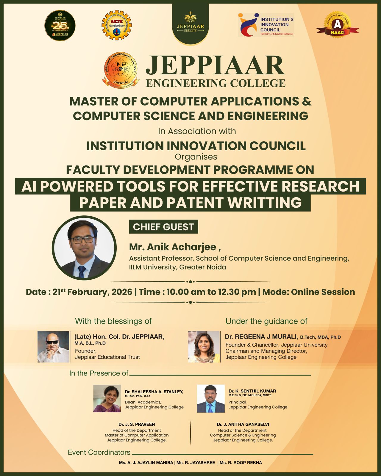 College Event Brochure